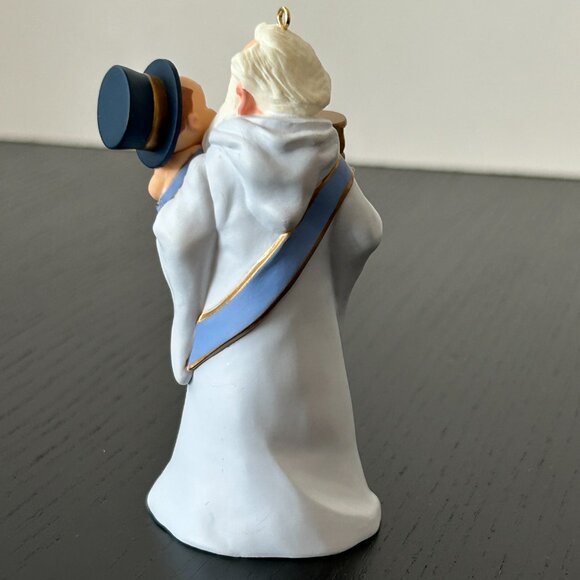 Hallmark Keepsake Ornament 1999 Welcome to 2000 Father Time and Baby New Year - Picture 4 of 16